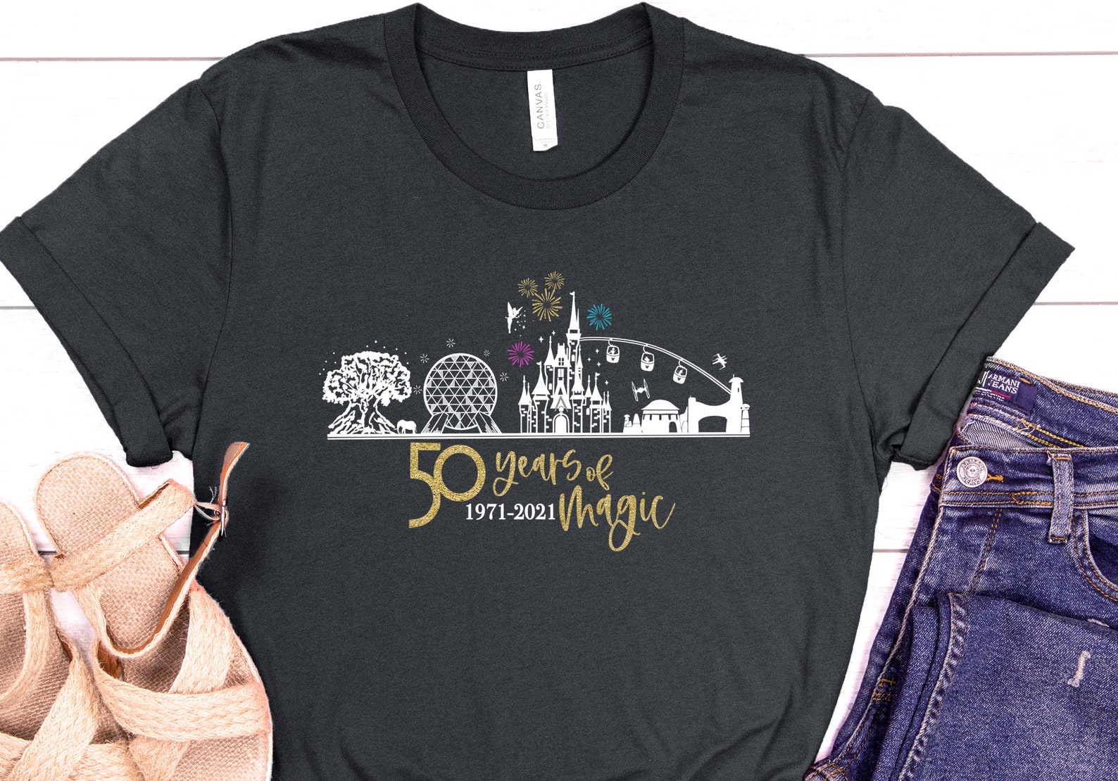 disneyworld 50th anniversary t shirts