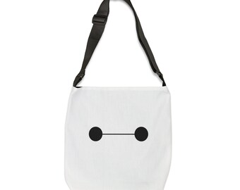 San Fransokyo Big Hero 6 Adjustable Tote Bag, Baymax Bag, Tote Bag