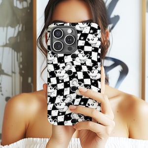 Steamboat Willie Tough Phone Case - Mickey Mouse Fan Gift, Disney Phone Cover, Protective Case, Cartoon Character Phone Case, Shockproof