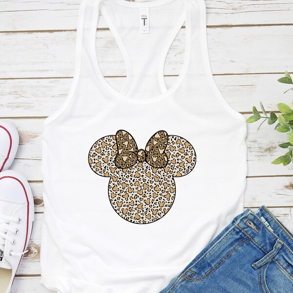 Vintage Animal Print Turtle Neck Tank - Small