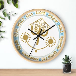 Its a Small World Clock, It's a Small World Clock, Small World Clock, Disneyland Clock, Disneyland Gifts, DisneyWorld Gifts