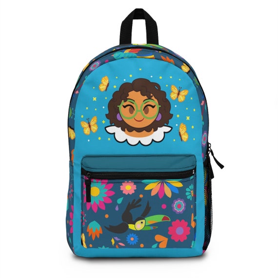 Disney Encanto Navy Backpack with Floral and Character Design Loungefly Luisa Mini Backpack, Encanto | Disney Store main image 3