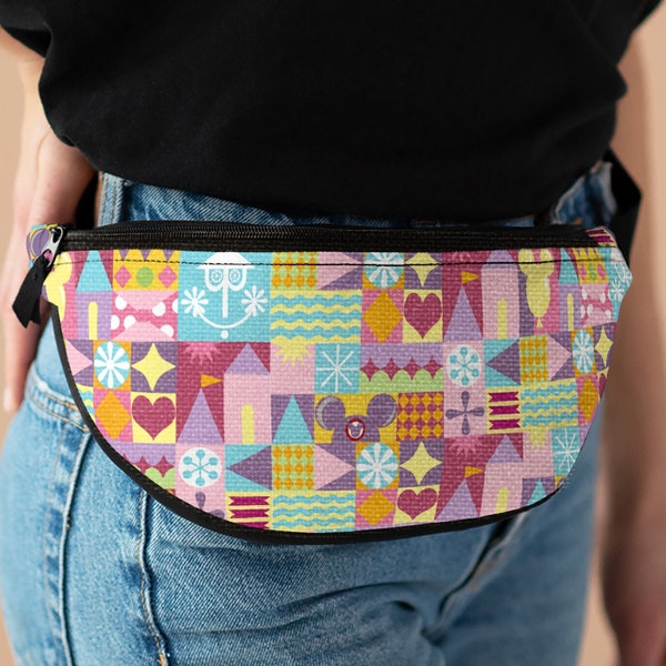 Popcorn Bucket inspired Cross body bag, Mickey Inspired Fanny Pack perfect for Disneyland or Disneyworld
