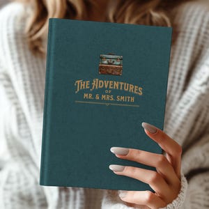 Personalisiertes Hochzeitsgeschenk, personalisiertes Reisejournal, Marriage Journal Geschenk, neue Braut Geschenk, Hochzeit Dusche Geschenk, maßgeschneidertes Hochzeitsgeschenk