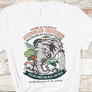 Jungle Cruise Disneyland Shirt, Disneyland T Shirt Unisex, Disneyworld T Shirt, Inspired by The Jungle Cruise in Disneyland
