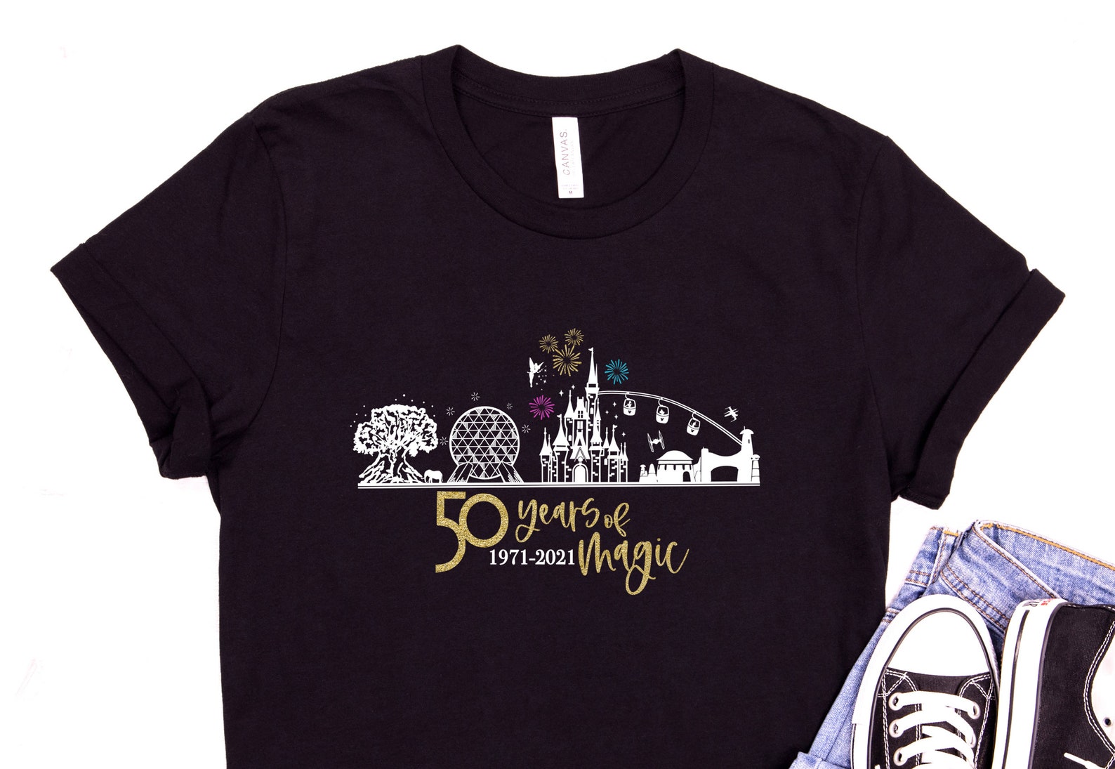 disneyworld 50th anniversary t shirts