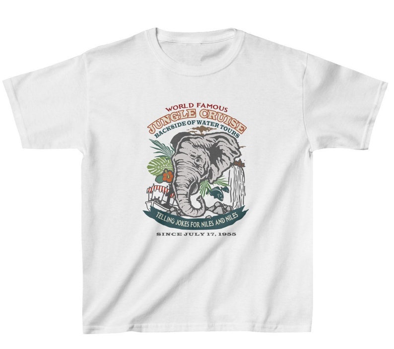 Camisa Jungle Cruise Disneyland para niños pequeños, camiseta de Disneyland, camiseta de DisneyWorld, inspirada en The Jungle Cruise en Disneyland imagen 2