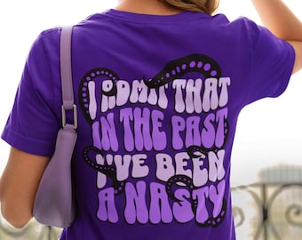 Ursula Sea Witch Poor Unfortunate Souls Front and Back Unisex Short Sleeve T Shirt for Disneyland or DisneyWorld