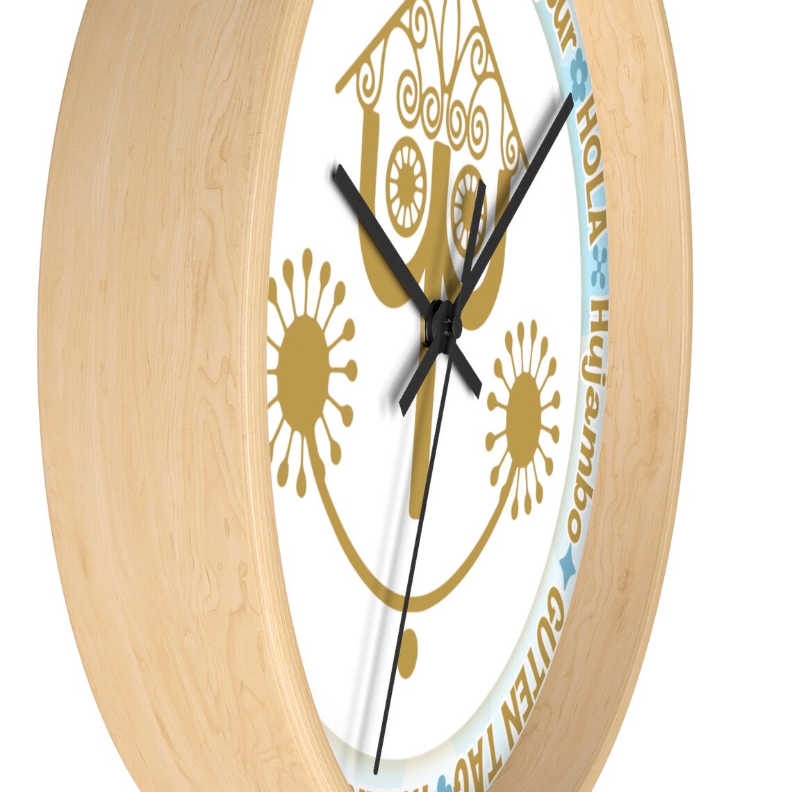 Its a Small World Clock It's a Small World Clock Small Etsy