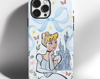 Cinderella Princess iPhone Case - Stylish Cinderella Castle Phone Case, Magical Gift for Disney Fans, Princess phone cover