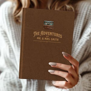 Personalisiertes Reisejournal, personalisiertes Hochzeitsgeschenk, Hochzeit Journal Geschenk, neue Braut Geschenk, Hochzeit Dusche Geschenk, maßgeschneidertes Hochzeitsgeschenk