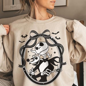 Lazo de Jack Skellington PNG, Descarga digital del Rey Calabaza, Cinta de Jack Skellington y Zero PNG para sublimación de Halloween de Disney