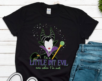 Maleficent Shirt for Women Halloween , Maleficent T Shirt Unisex, Villain Shirt, Villian Shirt, Villian tshirt, Villain Top gift for woman