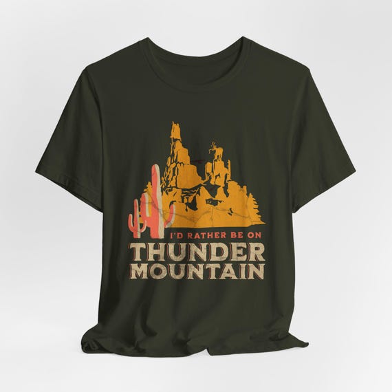 ビッグサンダーマウンテングラフィックTシャツ、ディズニーランド