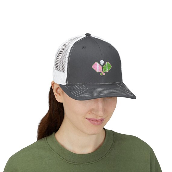 Cappello Da Pickleball Regolabile Uomo E Donna – Ricamato, In Cotone, Protezione UV, Regalo Per Giocatori