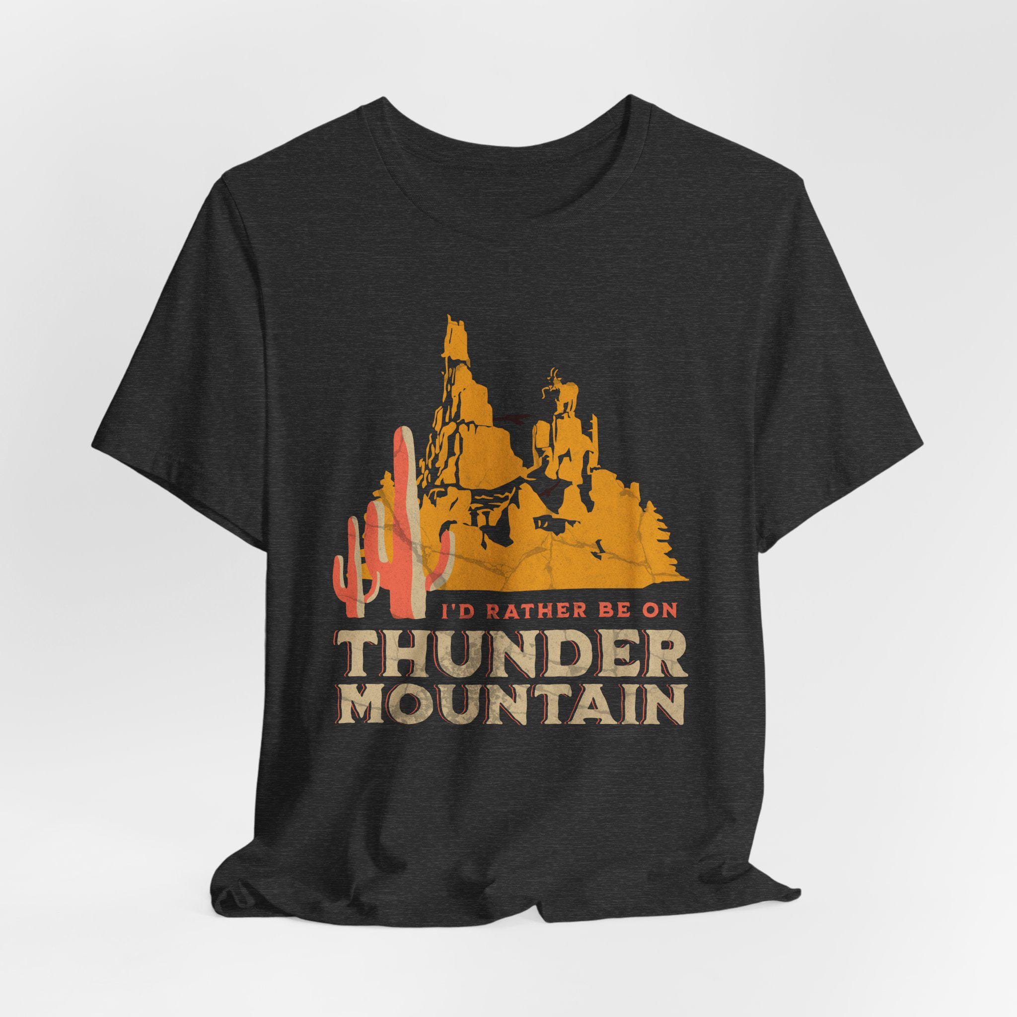 ディズニーランド　ビッグサンダーマウンテン　Tシャツ　90 ビッグサンダーマウンテングラフィックTシャツ、ディズニーランド