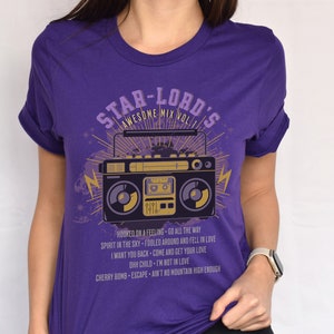 Star Lord Shirt, Starlord Cassette Shirt, Guardians of the Galaxy Shirt Unisex, Star-Lord Shirt Guardians of the Galaxy shirt for Men