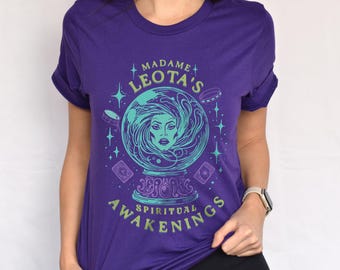 Haunted Mansion Shirt, Madame Leota Unisex T Shirt, Disneyland DisneyWorld Vacation Tee, Ghost Host Tee, Halloween Shirt