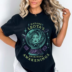 Madame Leota Unisex T Shirt, Disneyland DisneyWorld Vacation Tee, Haunted Mansion Shirt, Ghost Host Tee, Halloween Shirt