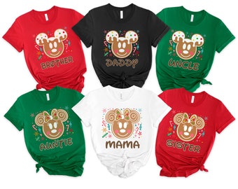 Personalized Disney Christmas Shirts, Disney Family Christmas Shirts, Family Vacation matching shirts, Disney Christmas Vacation shirts,