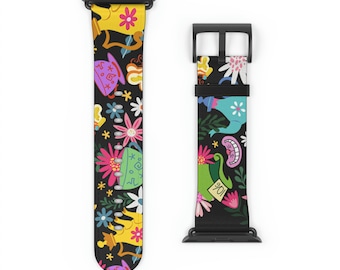 Alice in Wonderland Apple Watch Band | Gift for Disney Fan | Alice in Wonderland Accessories | Watch Band for Disney Fan