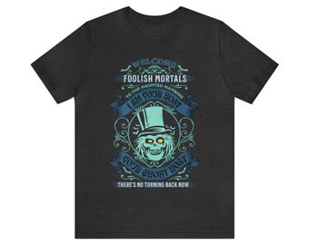 Tシャツ・カットソー Yohji Yamamoto Ground Haunted Mansion HATBOX GHOST T-SHIRT Disney Haunted Mansion Hatbox Ghost Ombre T-Shirt - BoxLunch