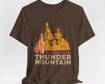 ビッグサンダーマウンテングラフィックTシャツ、ディズニーランド