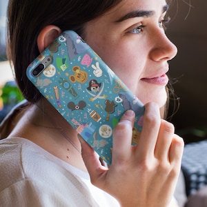 Disneyland themed iPhone Case, Disneyland themed Impact Resistant Tough Cell Phone Case, Disneyland Phone Case, Disneyworld Phone Case