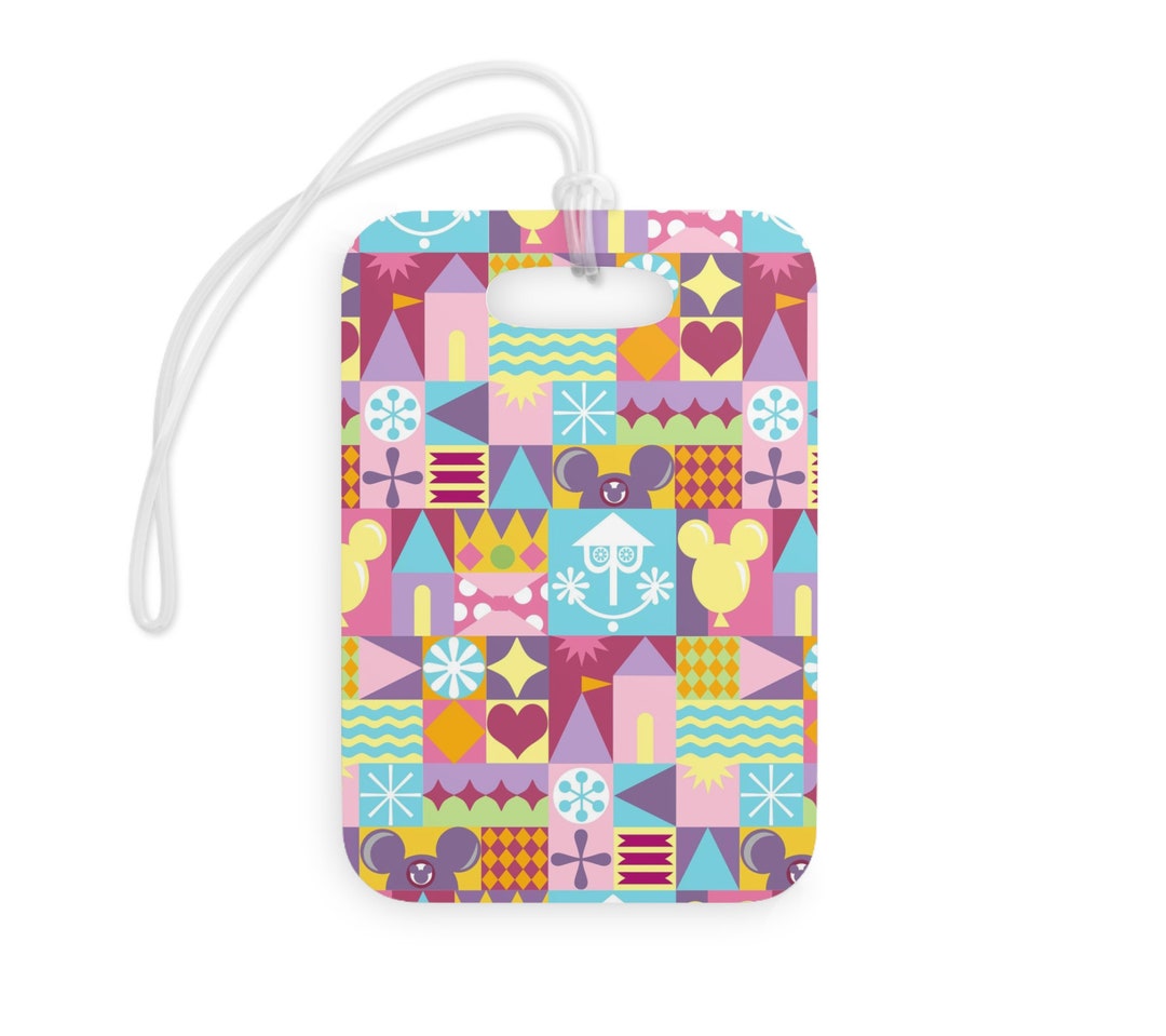 Personalized Disney Luggage Tag, Disneyland Luggage Tag With Custom