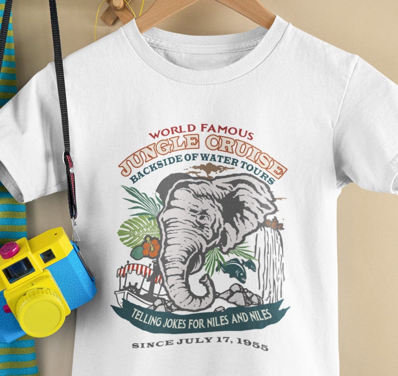 Camisa Jungle Cruise Disneyland para niños pequeños, camiseta de Disneyland, camiseta de DisneyWorld, inspirada en The Jungle Cruise en Disneyland imagen 1