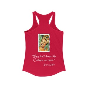 Carmen Miranda Women&#39;s Ideal Racerback Tank