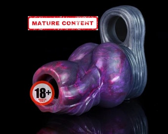 Fantasy monster sleeve, reusable condom, sex toys sleeve, sex stretching, fantasy condom, ring sex toys