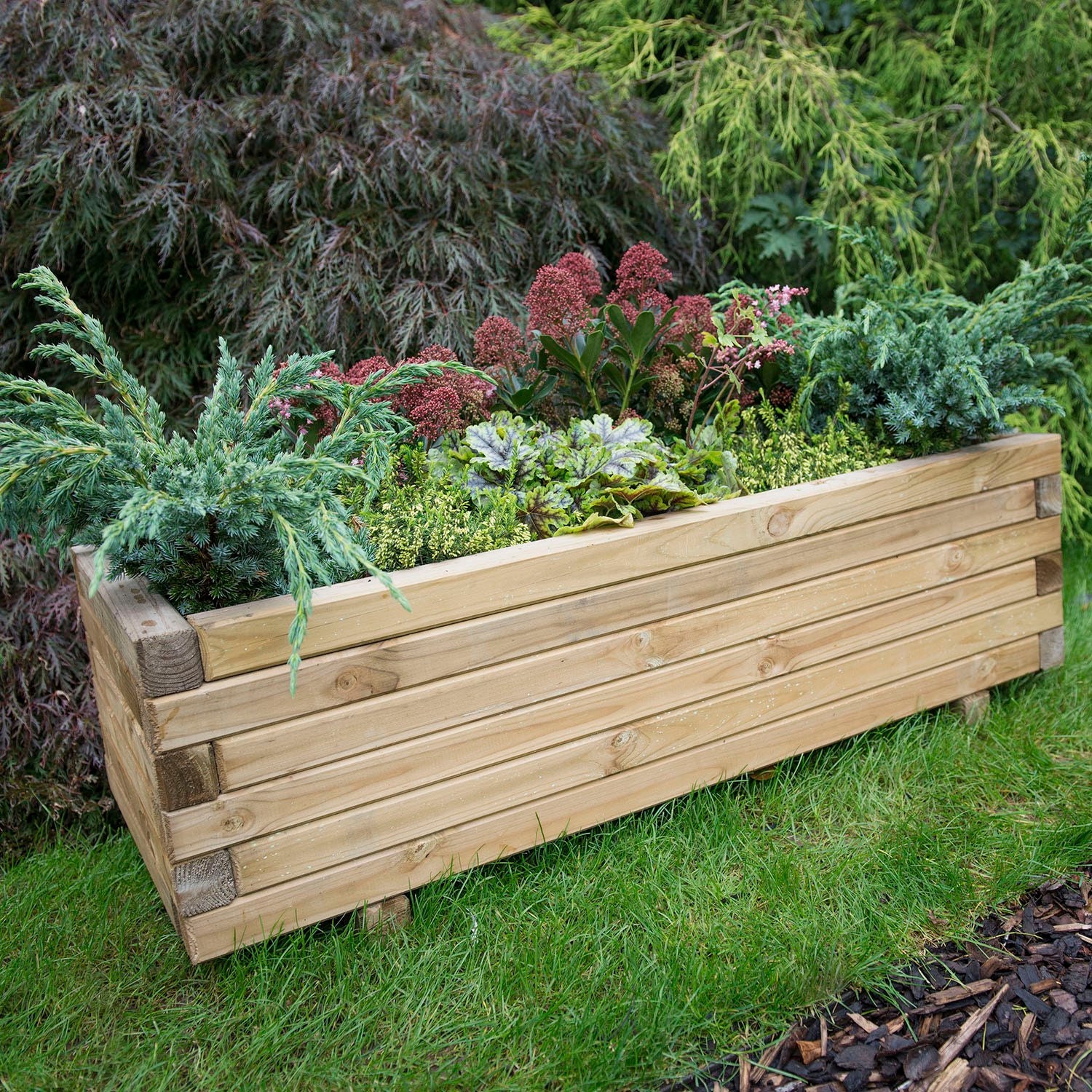 Wooden Planter Box | Etsy UK