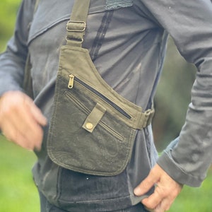 Sac holster, sac holster >>> 3 couleurs + imprimé >> gilet holster, sac revolver, étui épaule, JUNGLE, Psy Trance, Freak, Festival Clothing