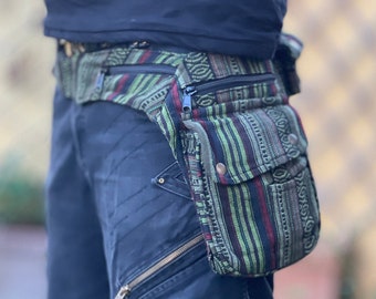 Belt bag holster bag BILLIE 2 >>> spacious holster belt - JUNGLE - Goa - bum bag
