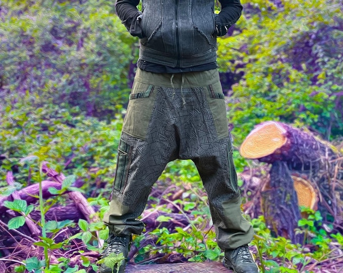 Aladdin Trousers for Men >>> 5 Color Combinations - JUNGLE Shop - Dancing - Chilling - Goa - Apocalypse - Mad Max