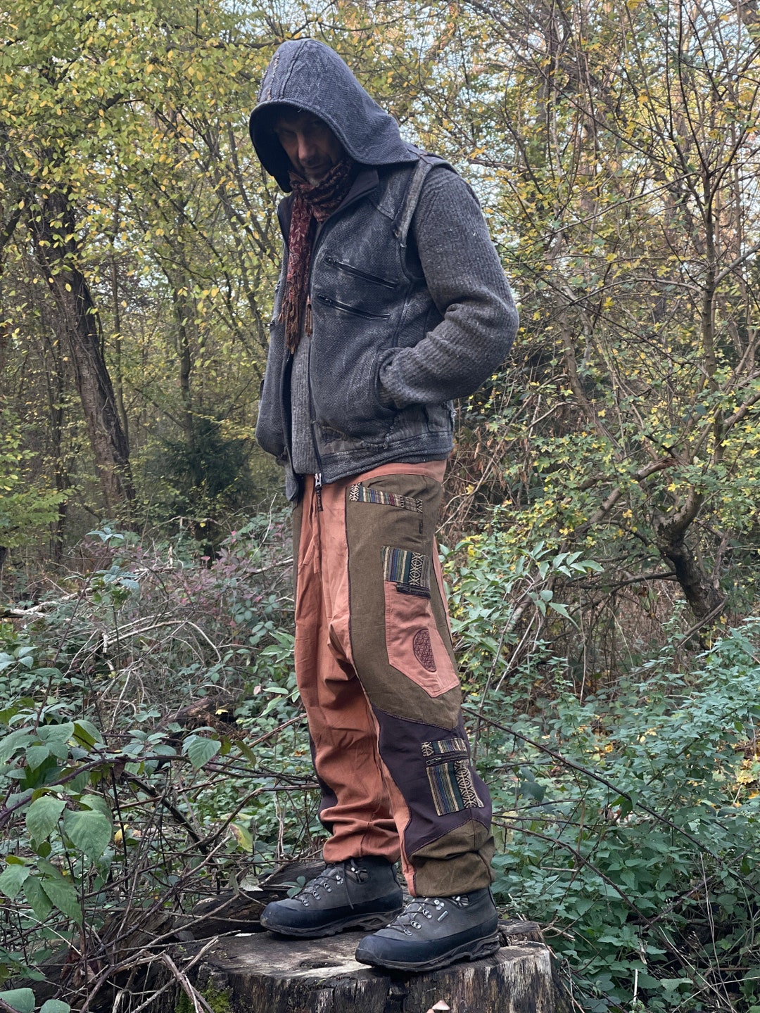 aladdin-pants-for-men-hari-freak-orange-crazy-color-combination
