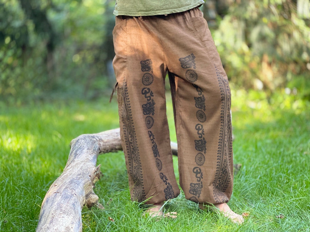 Dragon Fly Harem Pants (Rasta Colors)