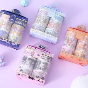 Kawaii washi tape bundle, cute tapes, pastel washi tape, animal tape, decorative tape, gift tape, gift, school supplies, office, Student