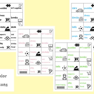 Printable Playroom Labels, Toy Storage Organization Labels, Printable ...