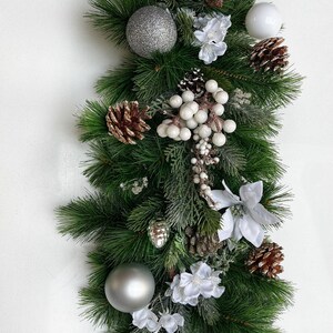 Christmas Garland Garland for Stairs Stairwell Christmas - Etsy UK