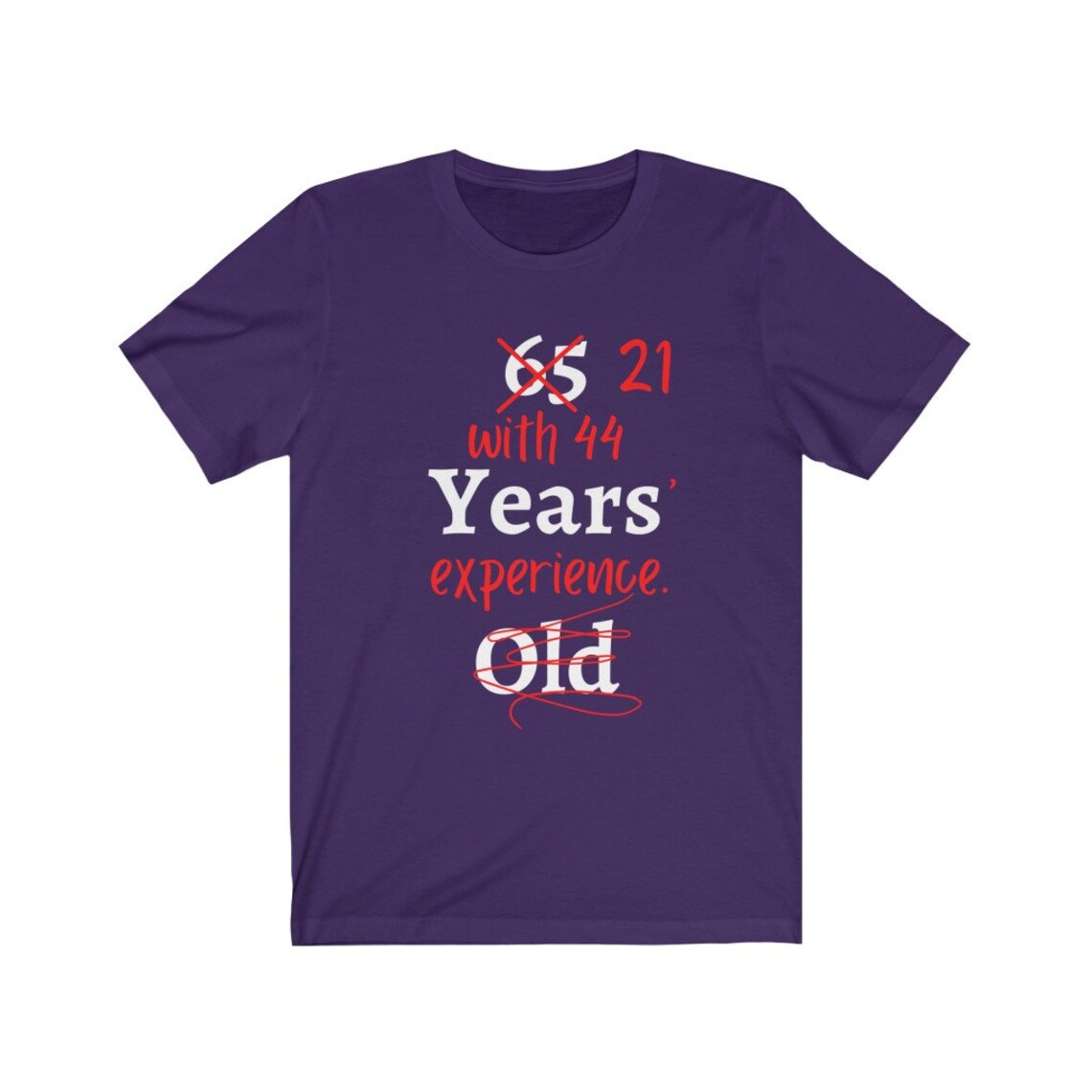Turning 65 65 Years Old Shirt Funny 65th Birthday Shirt Etsy