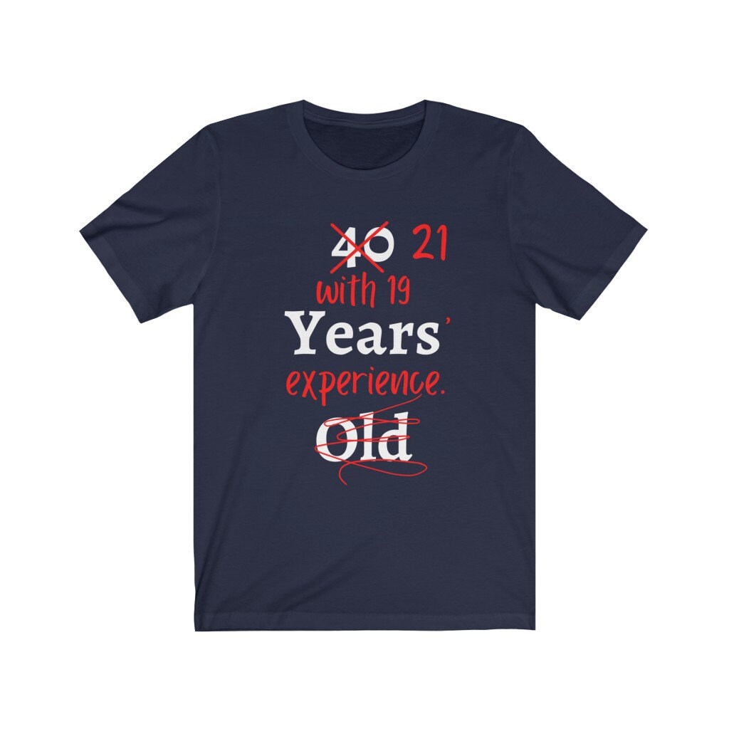 Turning 40 40 Years Old Shirt Funny 40th Birthday Shirt Etsy