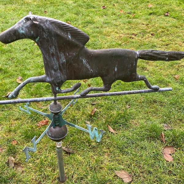 Copper weathervane