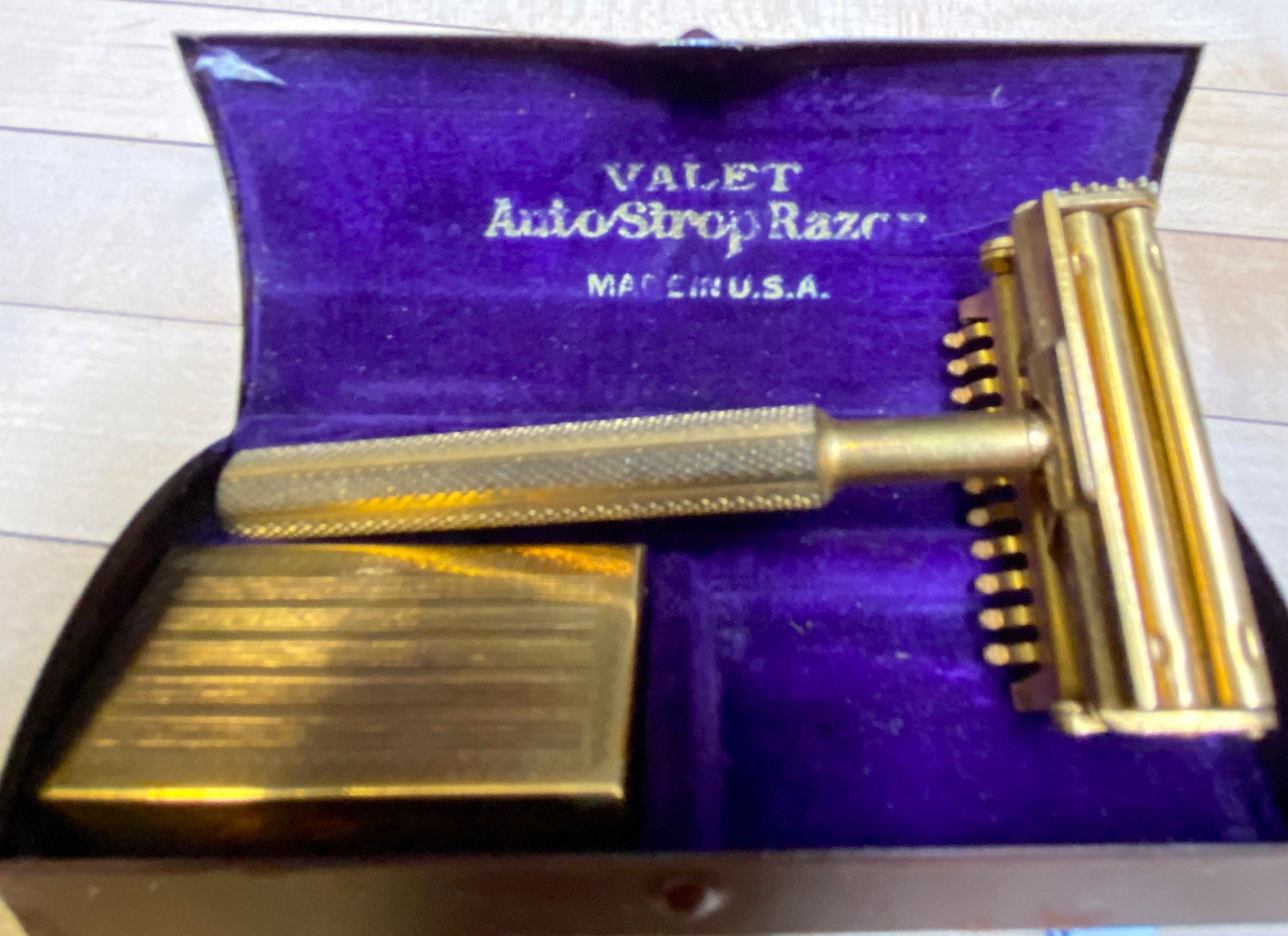 Vintage Valet Auto/strop Safety Razor - Etsy