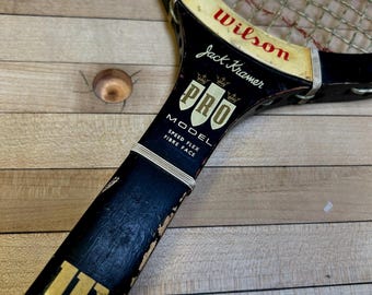 Raquette De Tennis Wilson Jack Kramer Autograph 110 - Taille 4 1/2, Housse Céramique PWS, Occasion