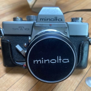 Vintage Minolta SRT 101 camera