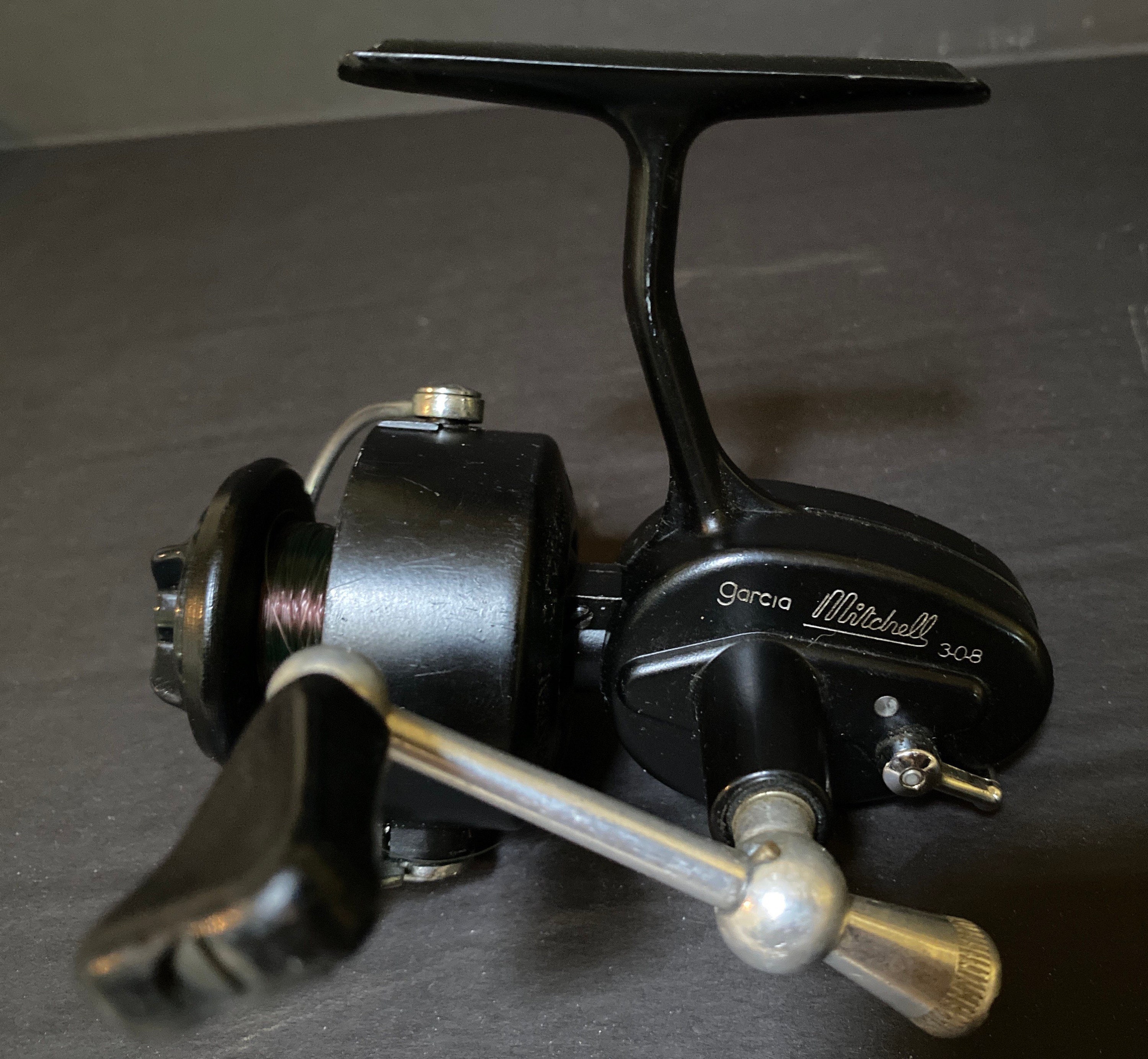 Vintage Garcia Mitchell 308 spin reel