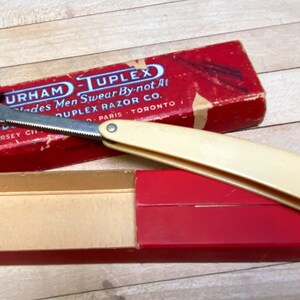 Vintage Durham -Duplex Straight Safety Razor