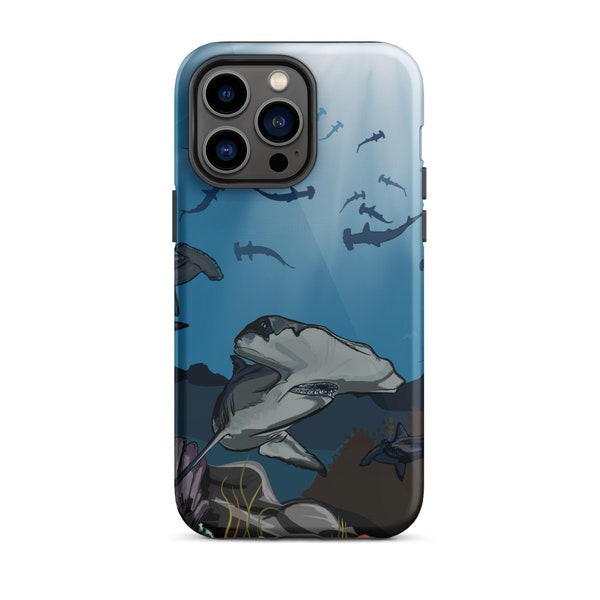 Tough iPhone case - Hammerhead Shark